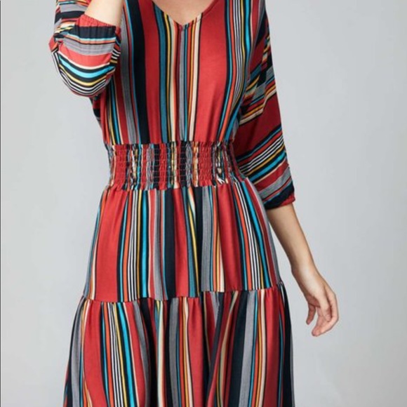 Striped Dress - Picture 3 of 7